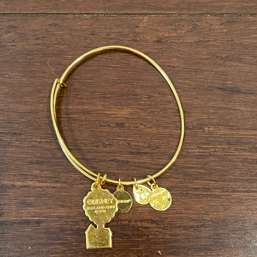 alex and ani up Gold Charm Bracelet with Colorful Balloon Pendant - Picture 4 of 4